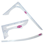 Skräddarlinjal 3-pack