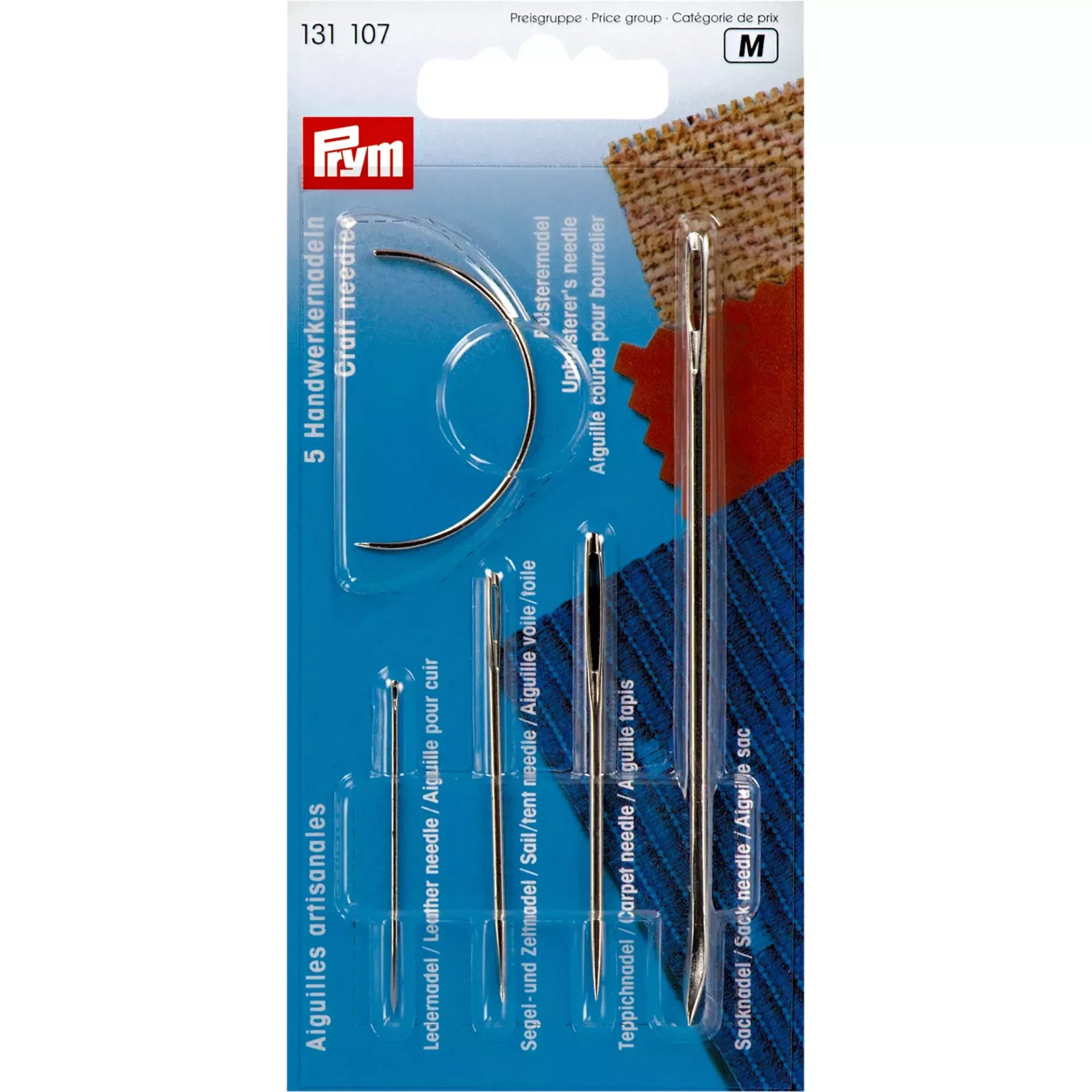 Hantverksnålar blandad sortering 5-pack