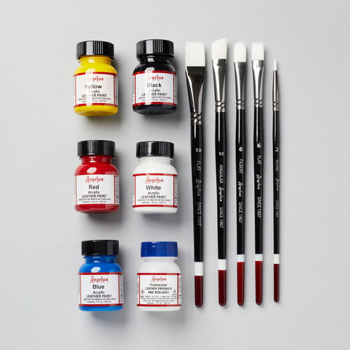 Läderfärg Angelus Basics Kit