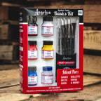 Läderfärg Angelus Basics Kit