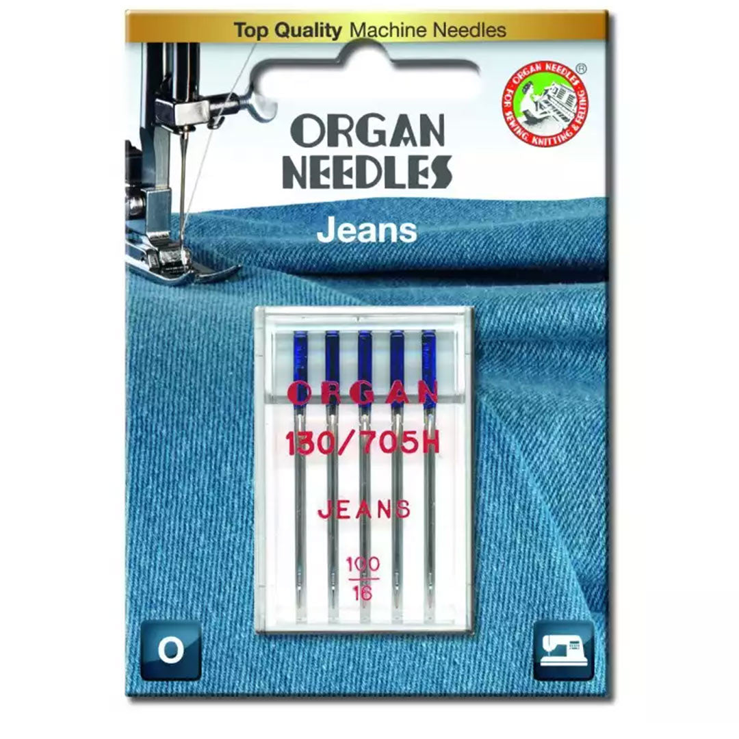 Symaskinsnålar Jeans 5-pack