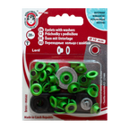 Öljetter 10mm Grön Koh-I-Noor