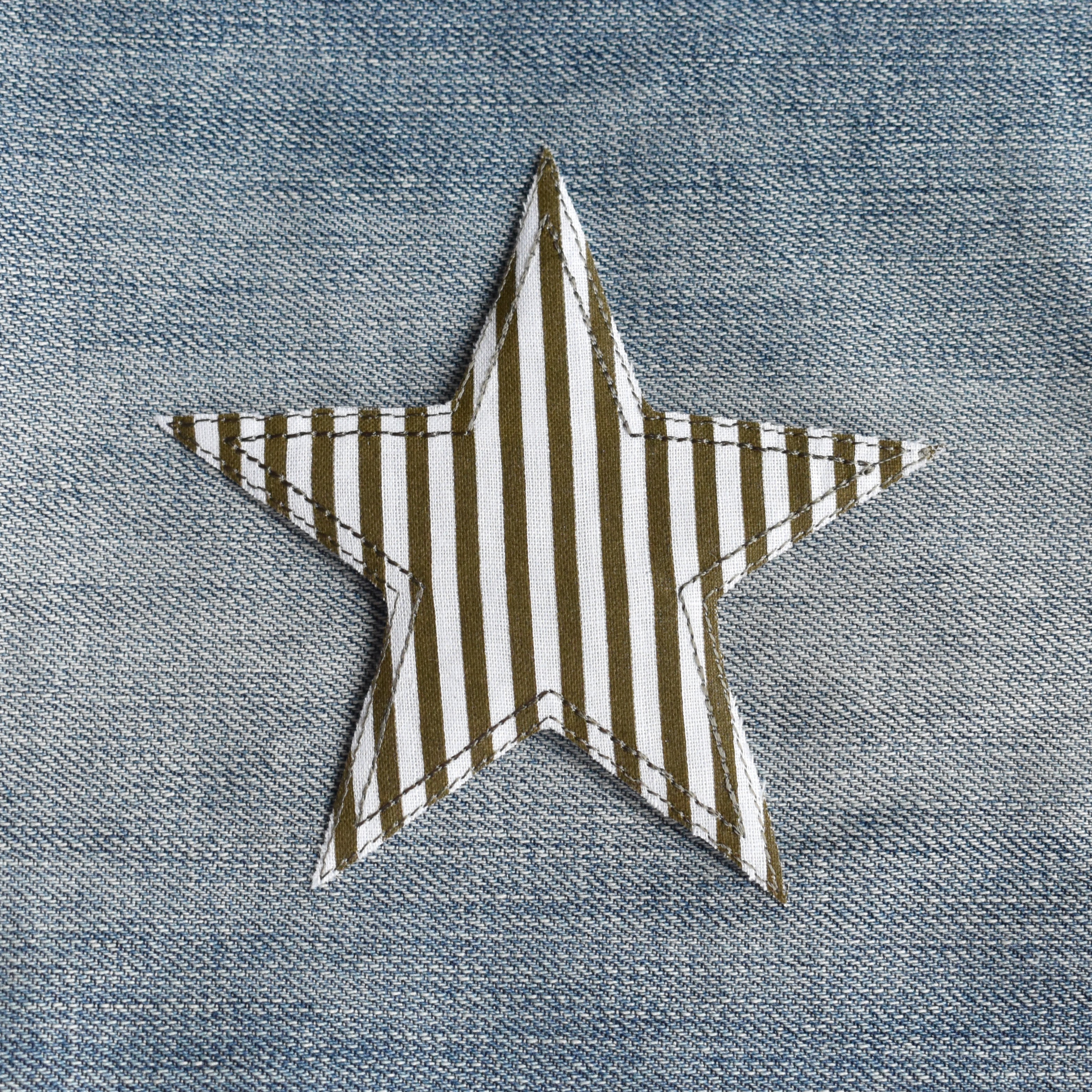 Patch Randig Stjärna