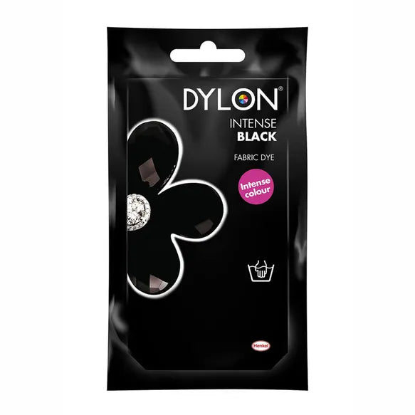 Dylon tekstilfarve til håndvask - Intens sort