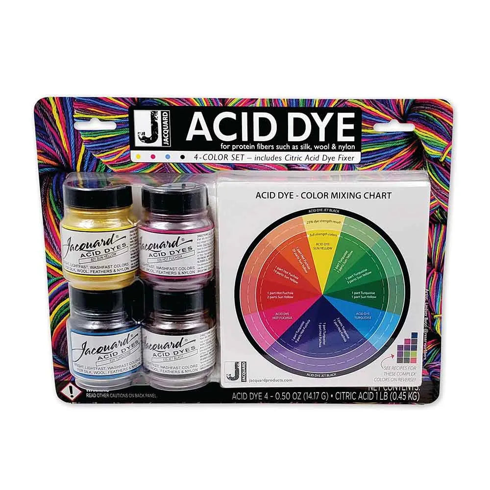 Jacquard Acid Dye Färgningskit