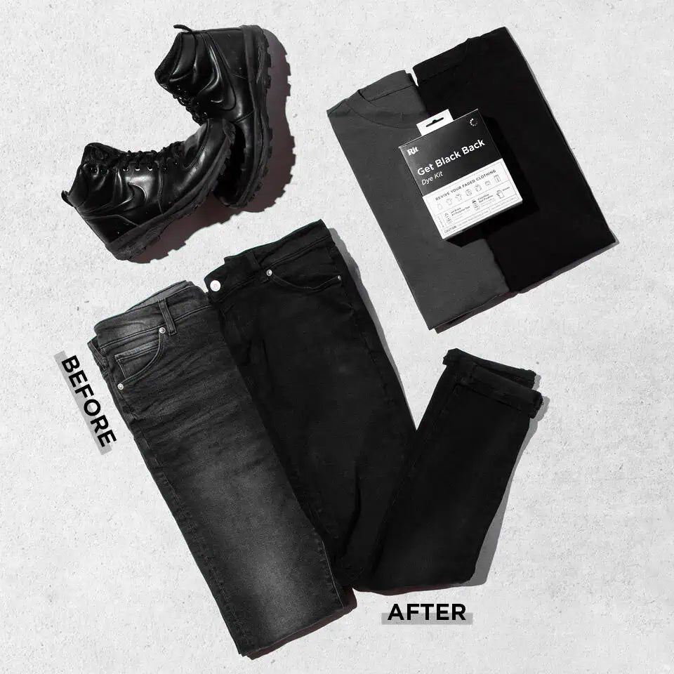 Rit Get Black Back Dye Kit