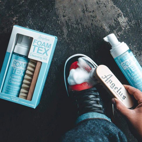 Angelus Foam Tex Cleaning Kit - Knappnålen