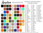 Angelus Leather Paint Metallic - Knappnålen