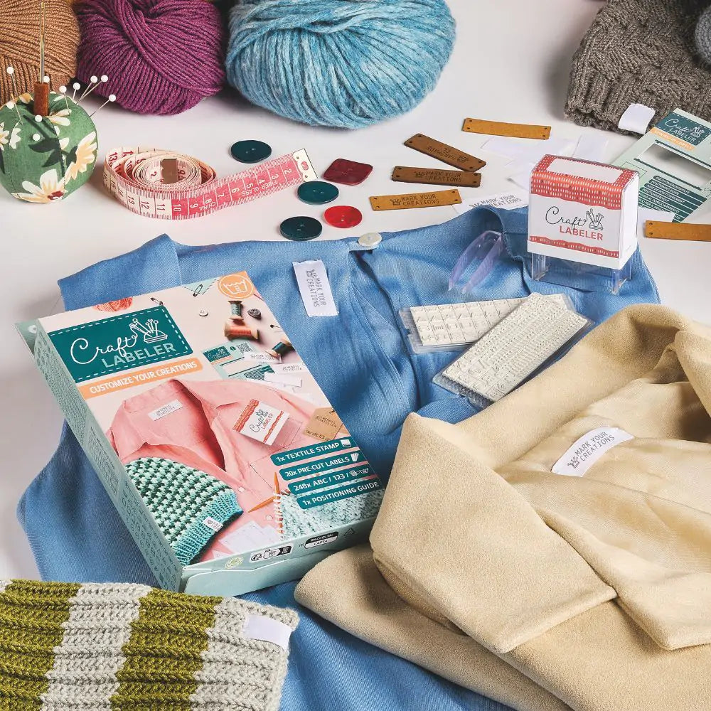 Craft Labeler Startkit | Personliga etiketter för kläder