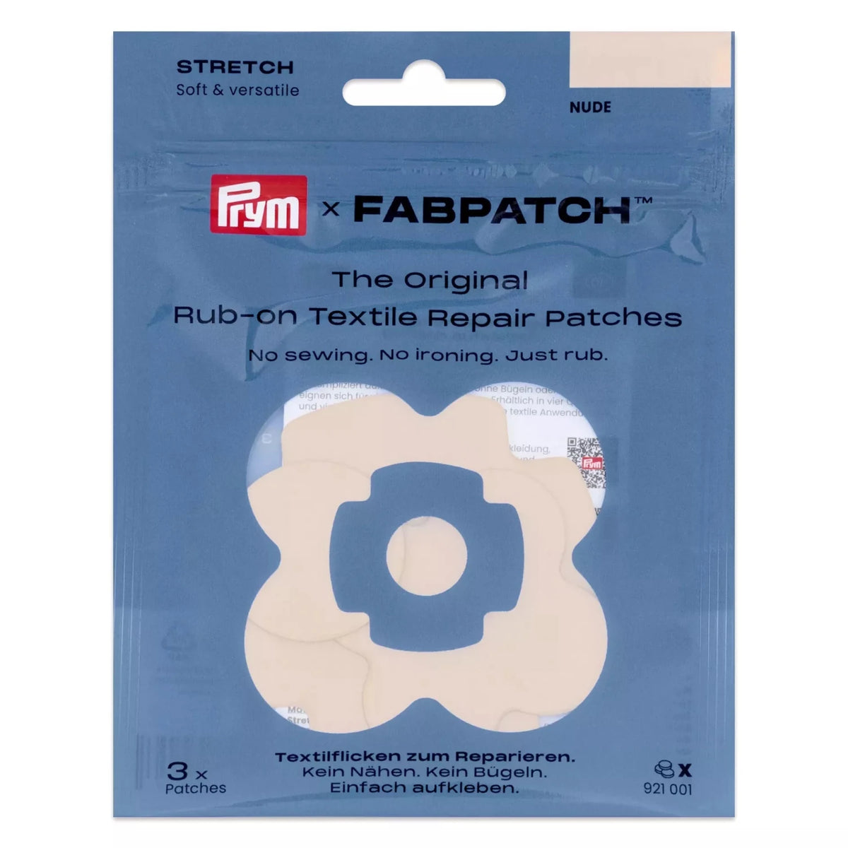 FabPatch Stretch 3-pack - Knappnålen