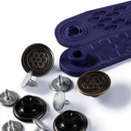 Jeansknappar 17mm Antique Steel Prym - Knappnålen