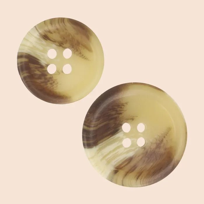 Milward Knappar Beige 20mm - Knappnålen