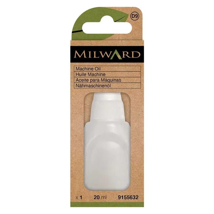 Milward Symaskinsolja 20ml - Knappnålen
