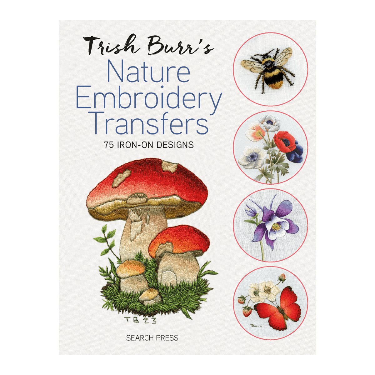 Nature Embroidery Transfers - Knappnålen