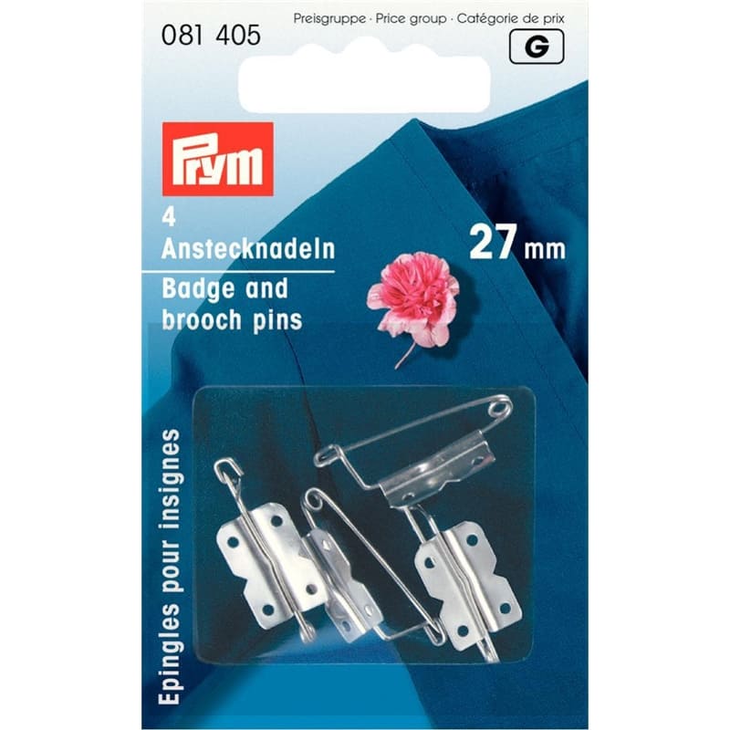 Broschnålar 4-pack Prym