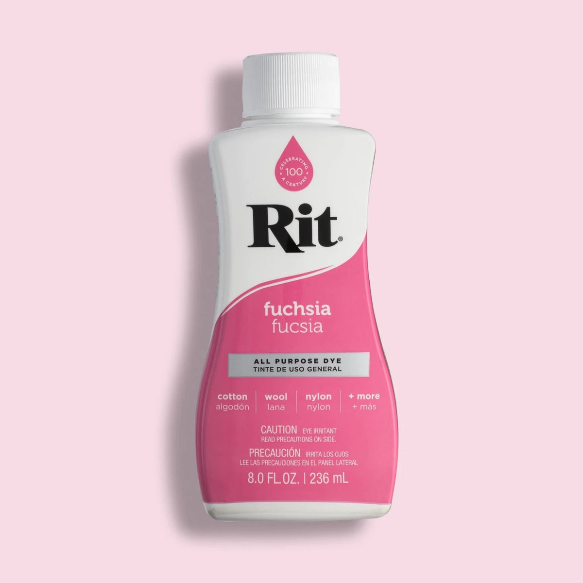 Rit All Purpose Liquid Dye - Fuchsia - Knappnålen