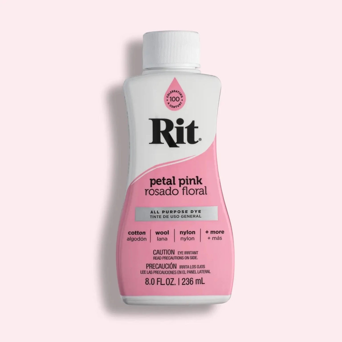 Rit All Purpose Liquid Dye - Petal Pink - Knappnålen