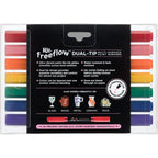Rit FreeFlow Dual-Tip Markers Primary 7-pack - Knappnålen
