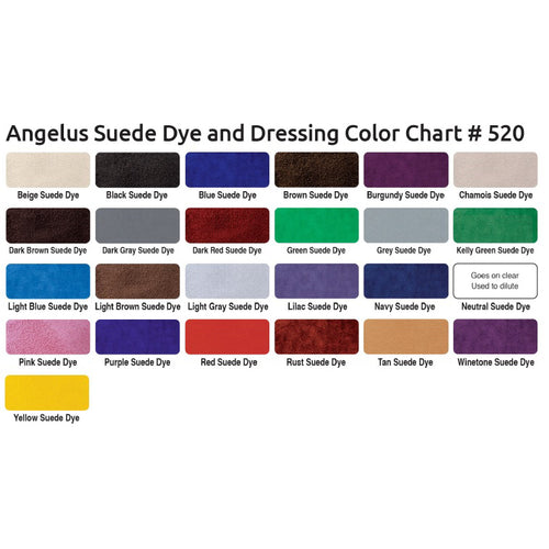 Angelus Suede Dye Mockafärg