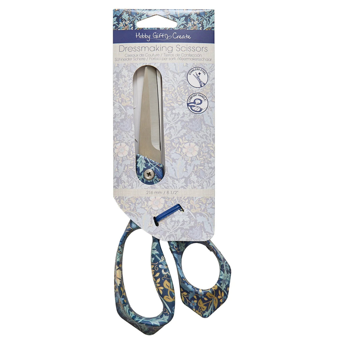 Tygsax 21,6 cm - Knappnålen